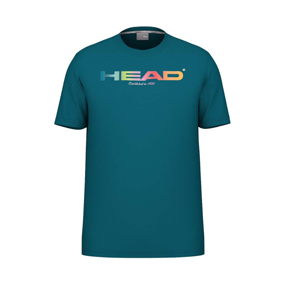 HEAD Rainbow Teal T-Shirt