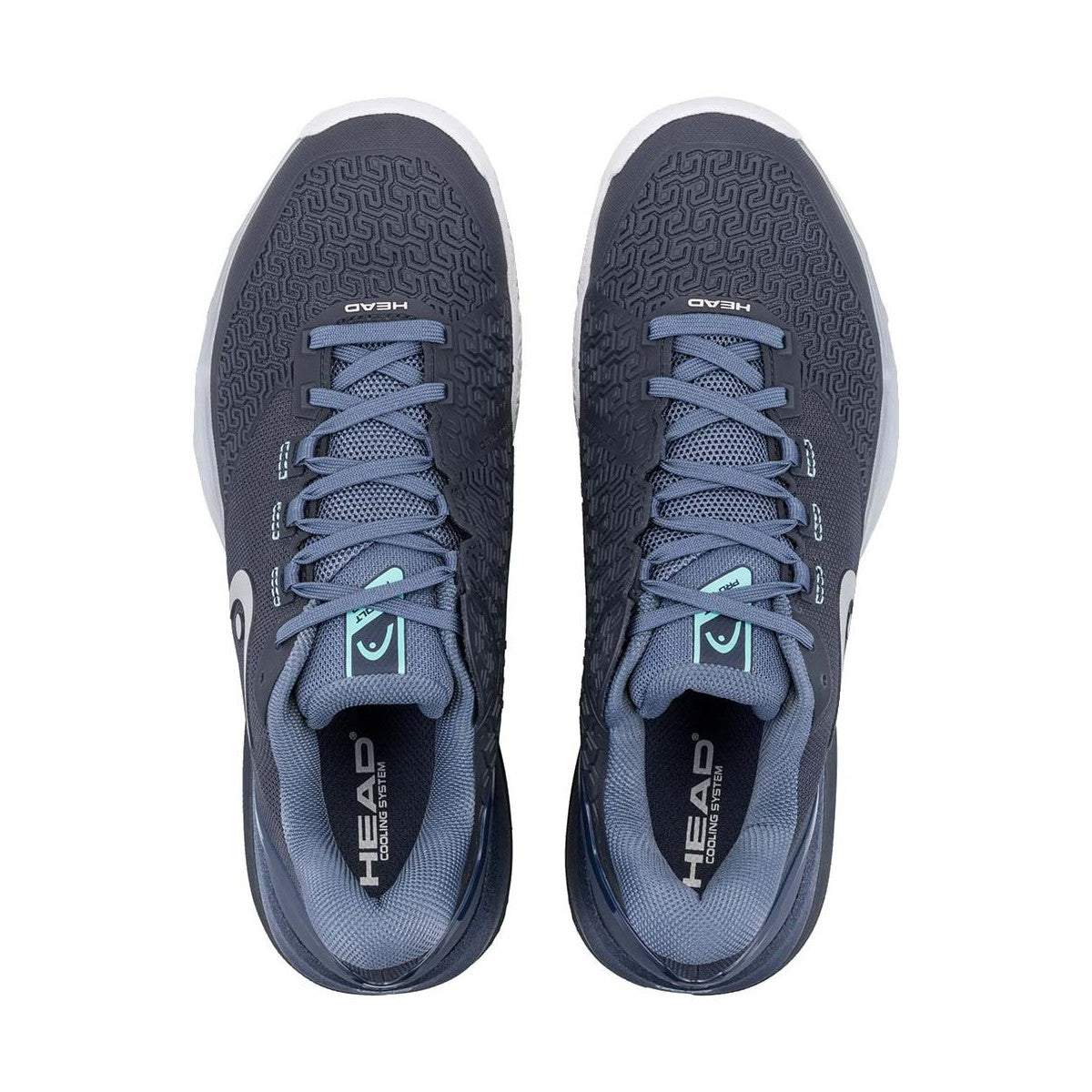 HEAD Revolt Pro 5.0 Black / Blue Tennis Shoes – 4