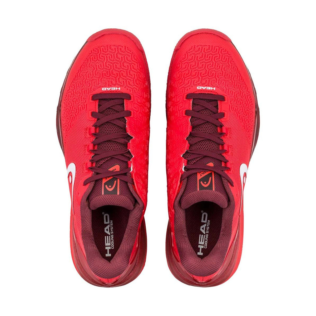HEAD Revolt Pro 5.0 Red Tennis Shoes – 4