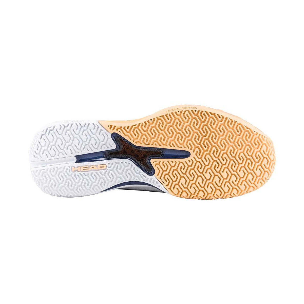 HEAD Revolt Pro 5.0 Women's Tennis Shoes White / Navy Blue – 3
