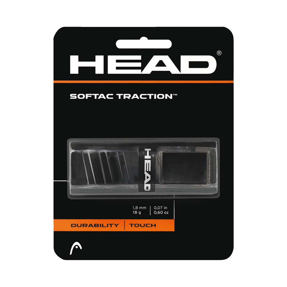 HEAD Softac Traction Black Grip