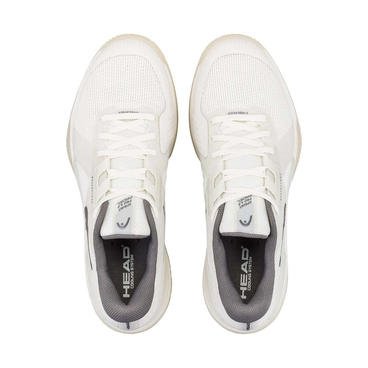 HEAD Sprint Pro 4.0 Padel Shoes White / Grey – 4