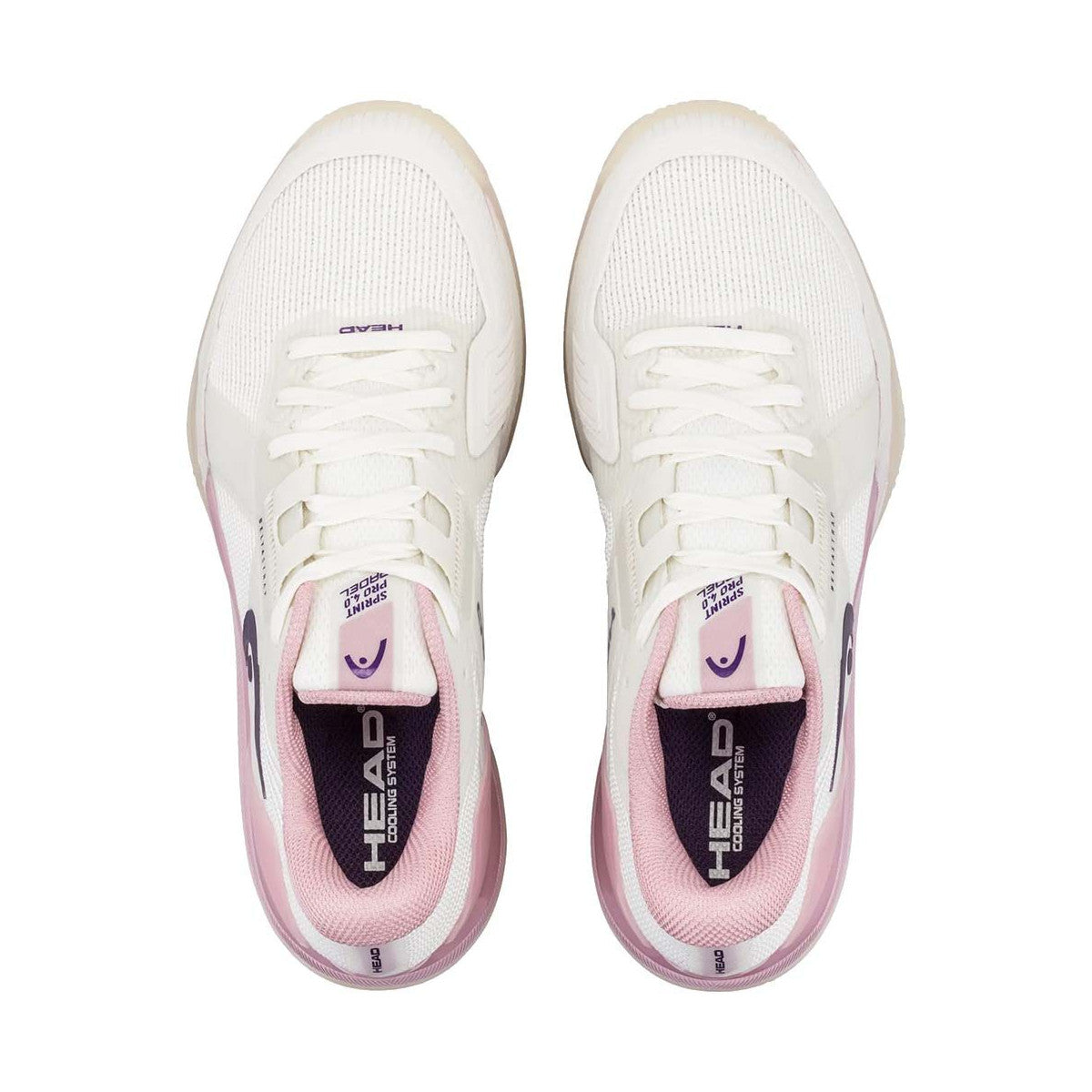 HEAD Sprint Pro 4.0 Padel Women's Shoes White / Pink – 3
