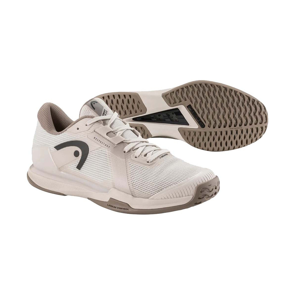 HEAD Sprint Pro 4.0 Beige / Grey Shoes – 4
