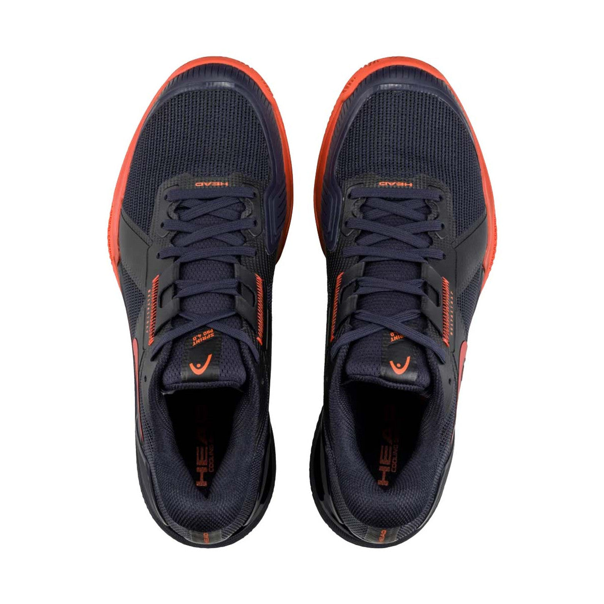 HEAD Sprint Pro 4.0 Clay Dark Blue / Red Shoes – 4
