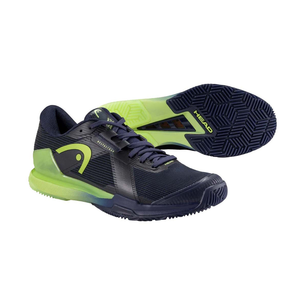HEAD Sprint Pro 4.0 Padel Shoes Navy Blue / Green – 5