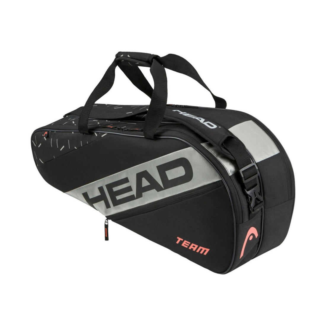HEAD Team M 6R Tennis Bag Black / Orange