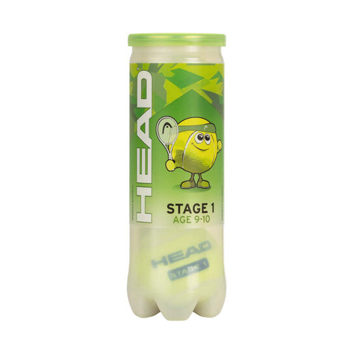 HEAD TIP Green 3 Balls Can