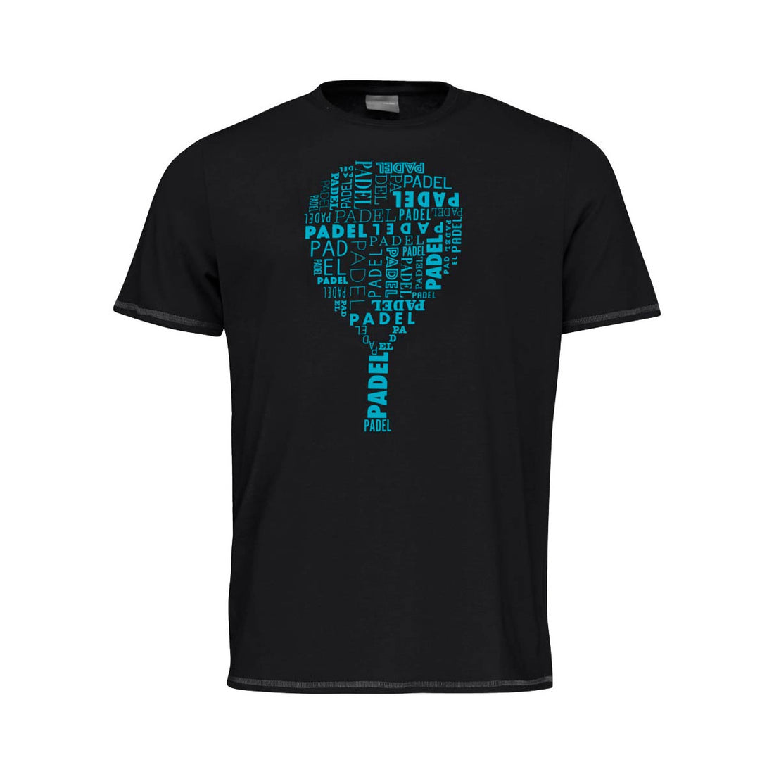 HEAD Typo Black T-Shirt