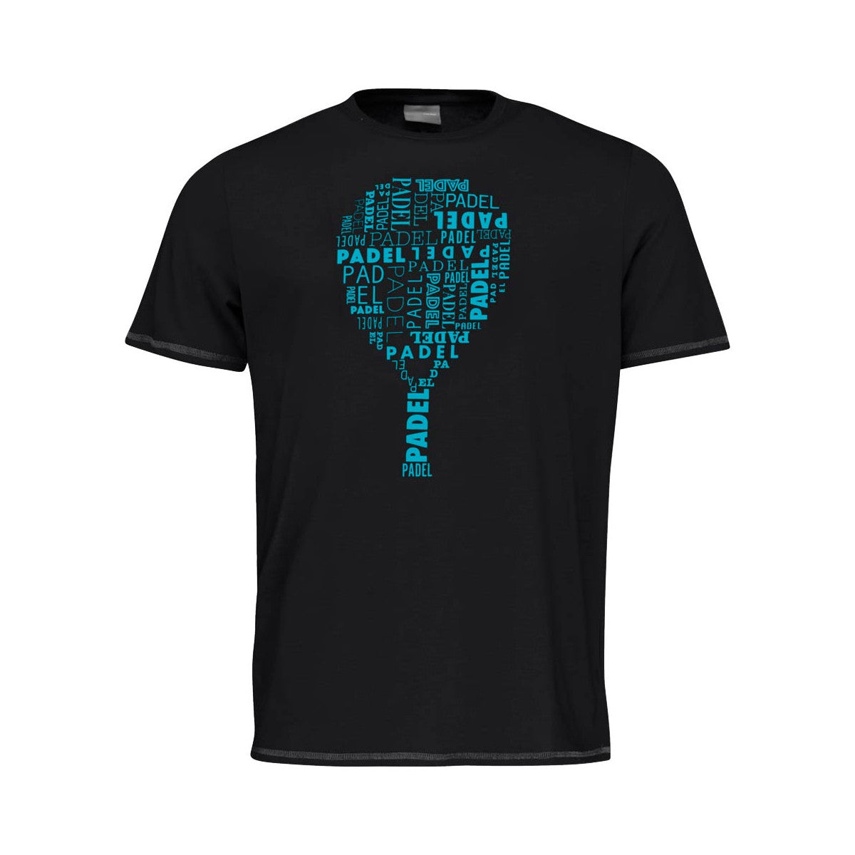 HEAD Typo Black T-Shirt