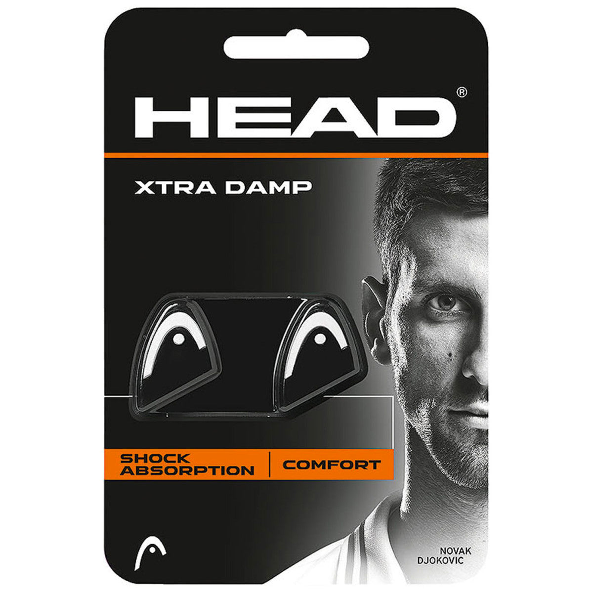 HEAD Xtra Damp Black x 2 Dampeners