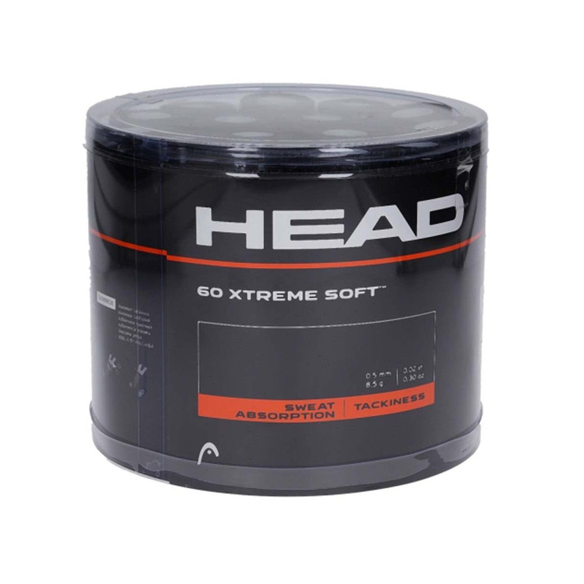 HEAD Xtreme Soft Black x 60 Overgrips