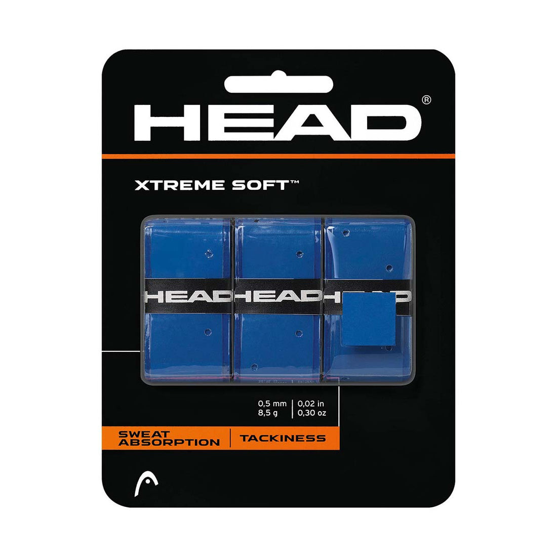 HEAD Xtreme Soft Blue x 3 Overgrips