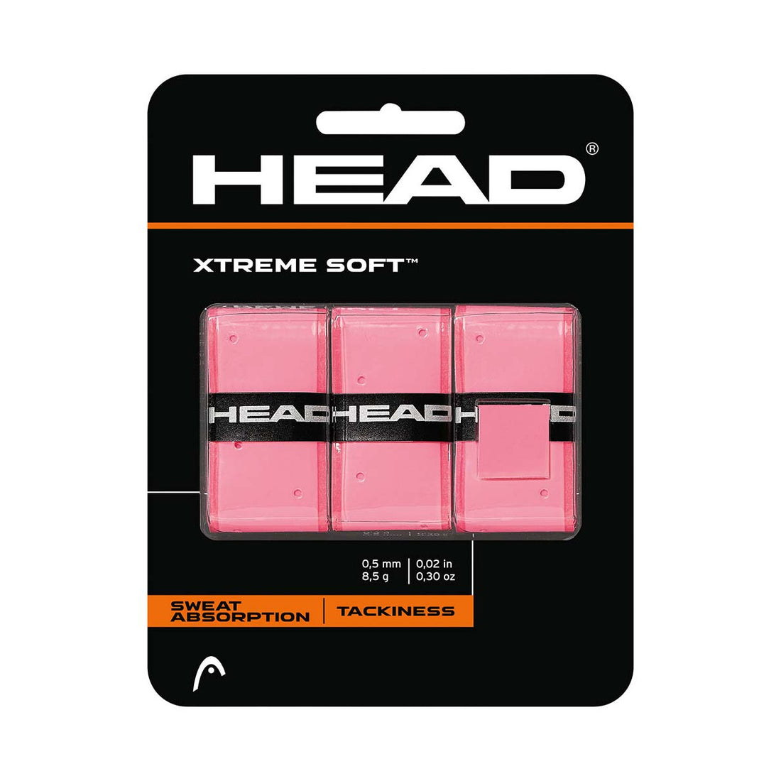 HEAD Xtreme Soft Pink x 3 overgrips