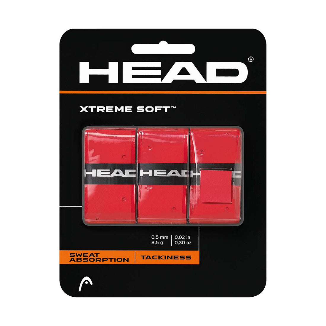 HEAD Xtreme Soft Red x 3 overgrips