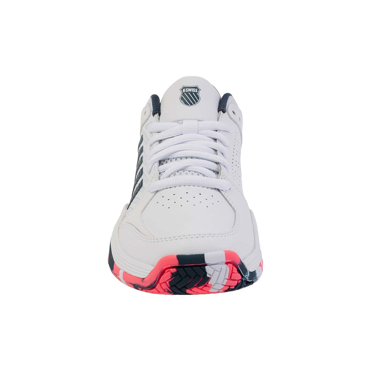 K-Swiss Court Express 2 Junior Shoes White / Navy – 5