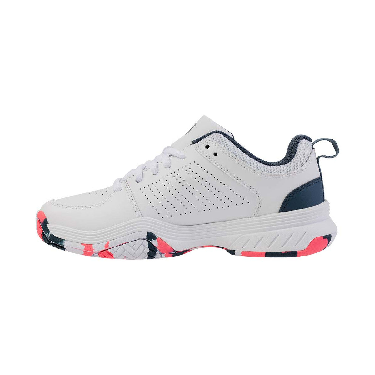 K-Swiss Court Express 2 Junior Shoes White / Navy – 4