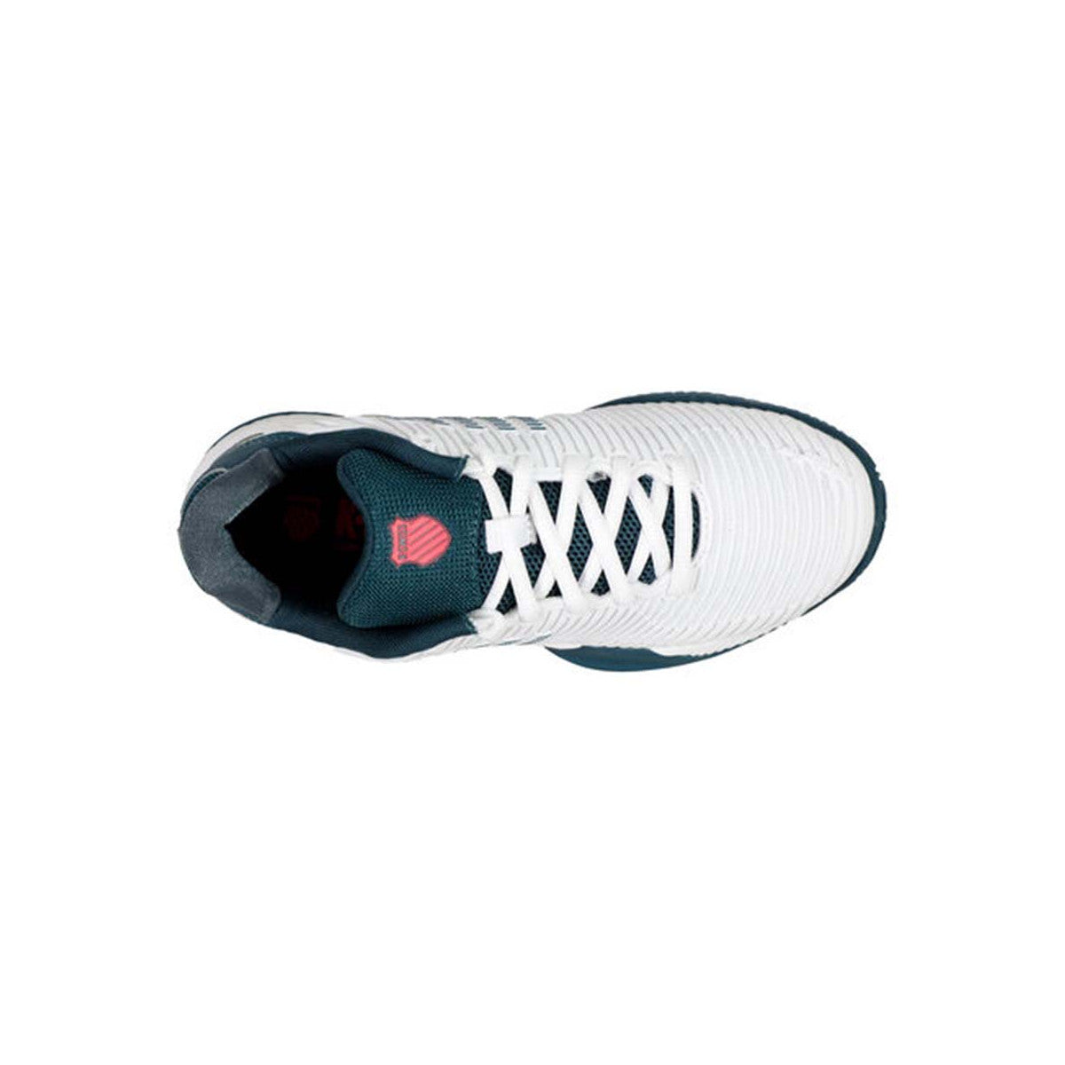 K-Swiss Hypercourt Express 2 Junior Shoes White / Navy – 4