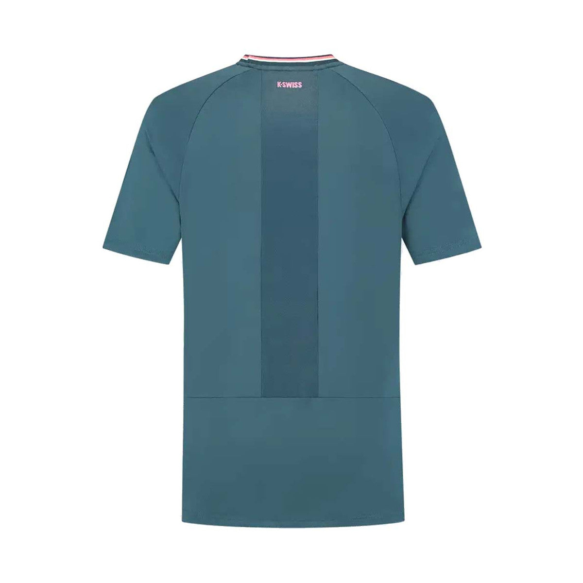 K-Swiss Hypercourt Mesh Crew T-Shirt Petrol Blue – 2
