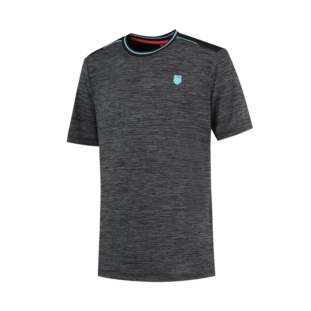 K-Swiss Hypercourt Tee Melange Black T-shirt