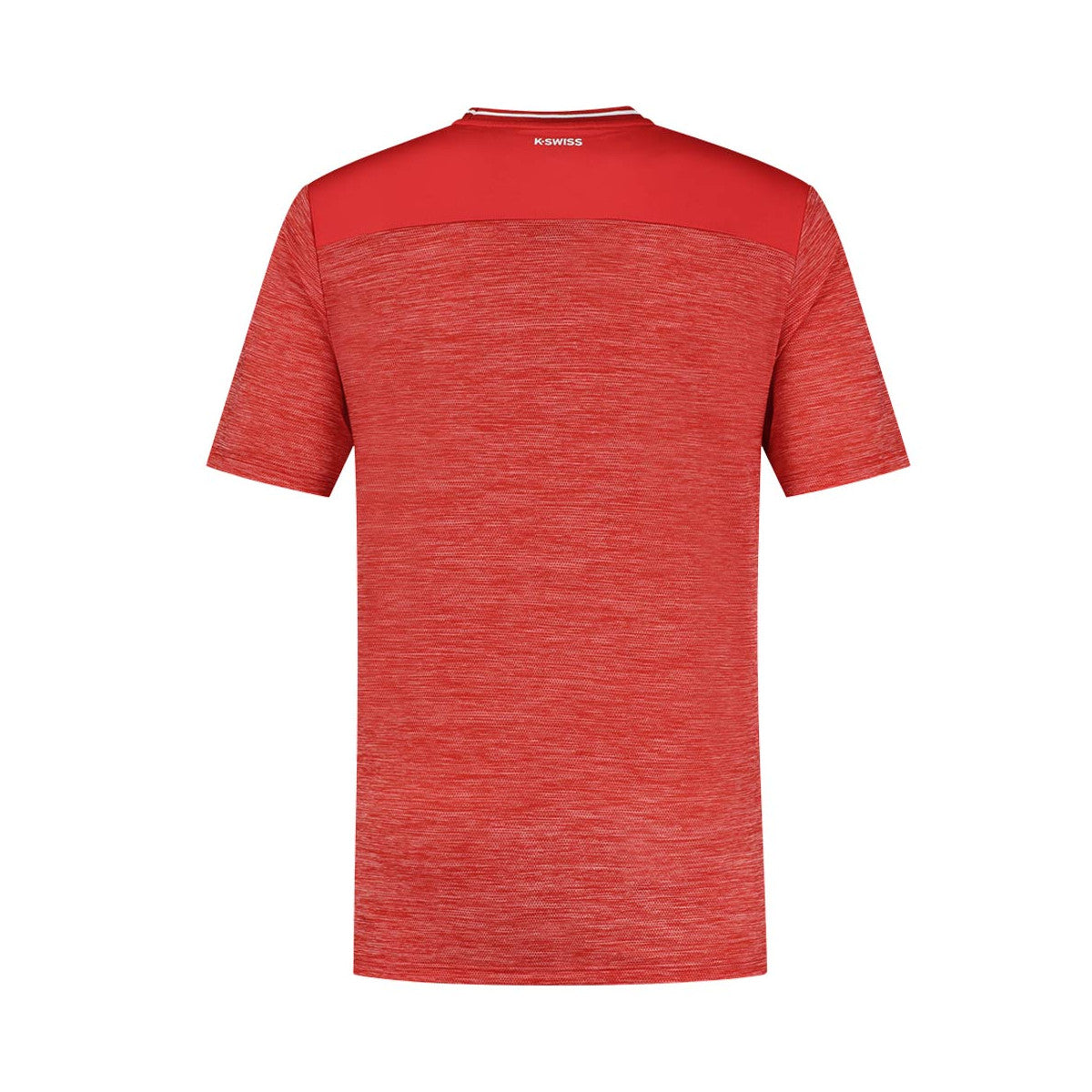 K-Swiss Hypercourt Tee Melange Red T-shirt – 2