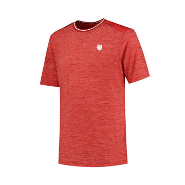 K-Swiss Hypercourt Tee Melange Red T-shirt