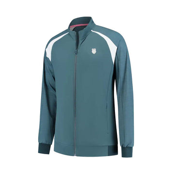 K-Swiss Hypercourt Tracksuit Jacket Petrol Blue