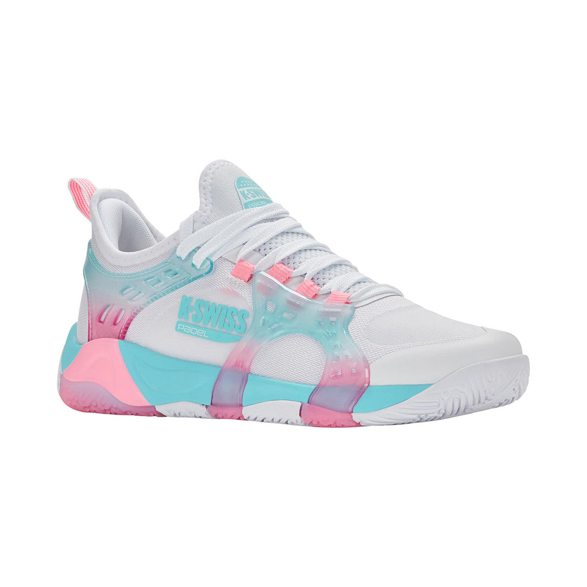 K-Swiss K-Frame Padel Shoes Women White/Pink/Blue – 2