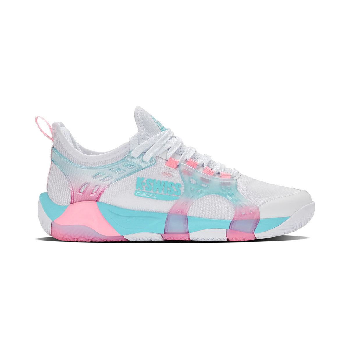 K-Swiss K-Frame Padel Shoes Women White/Pink/Blue