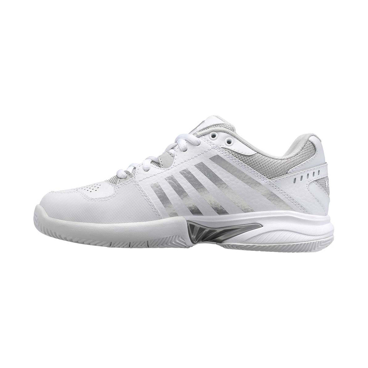 K-Swiss Receiver V Woman White / Gray Shoes – 5