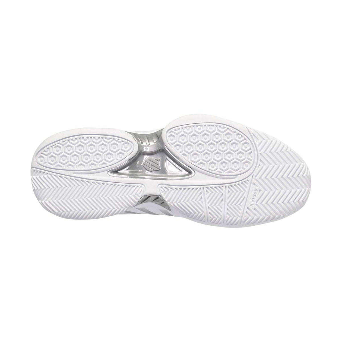 K-Swiss Receiver V Woman White / Gray Shoes – 3