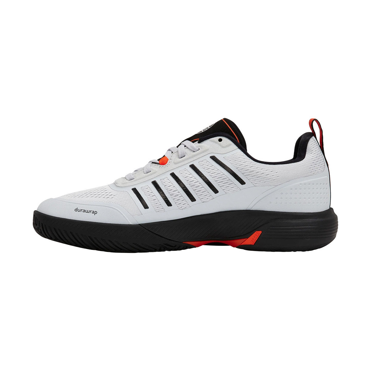 K-Swiss Ultra Court Padel Shoes Gray / Black / Red – 2
