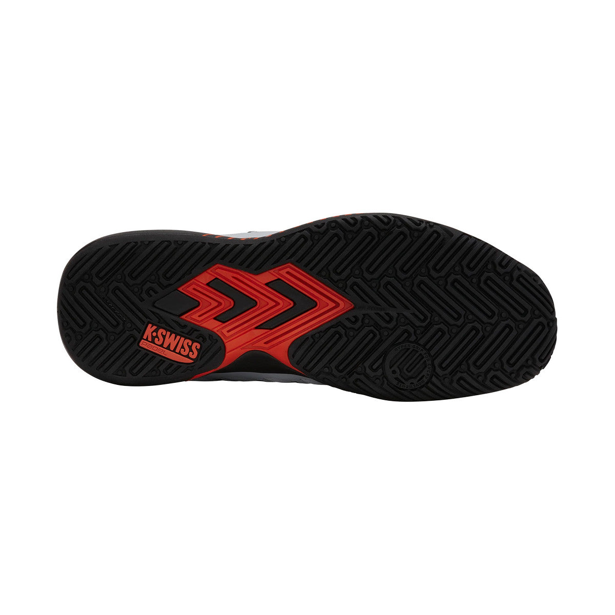 K-Swiss Ultra Court Padel Shoes Gray / Black / Red – 5