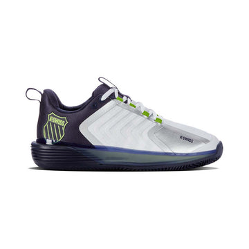 K-Swiss Ultrashot 3 HB White / Blue Grey Shoes