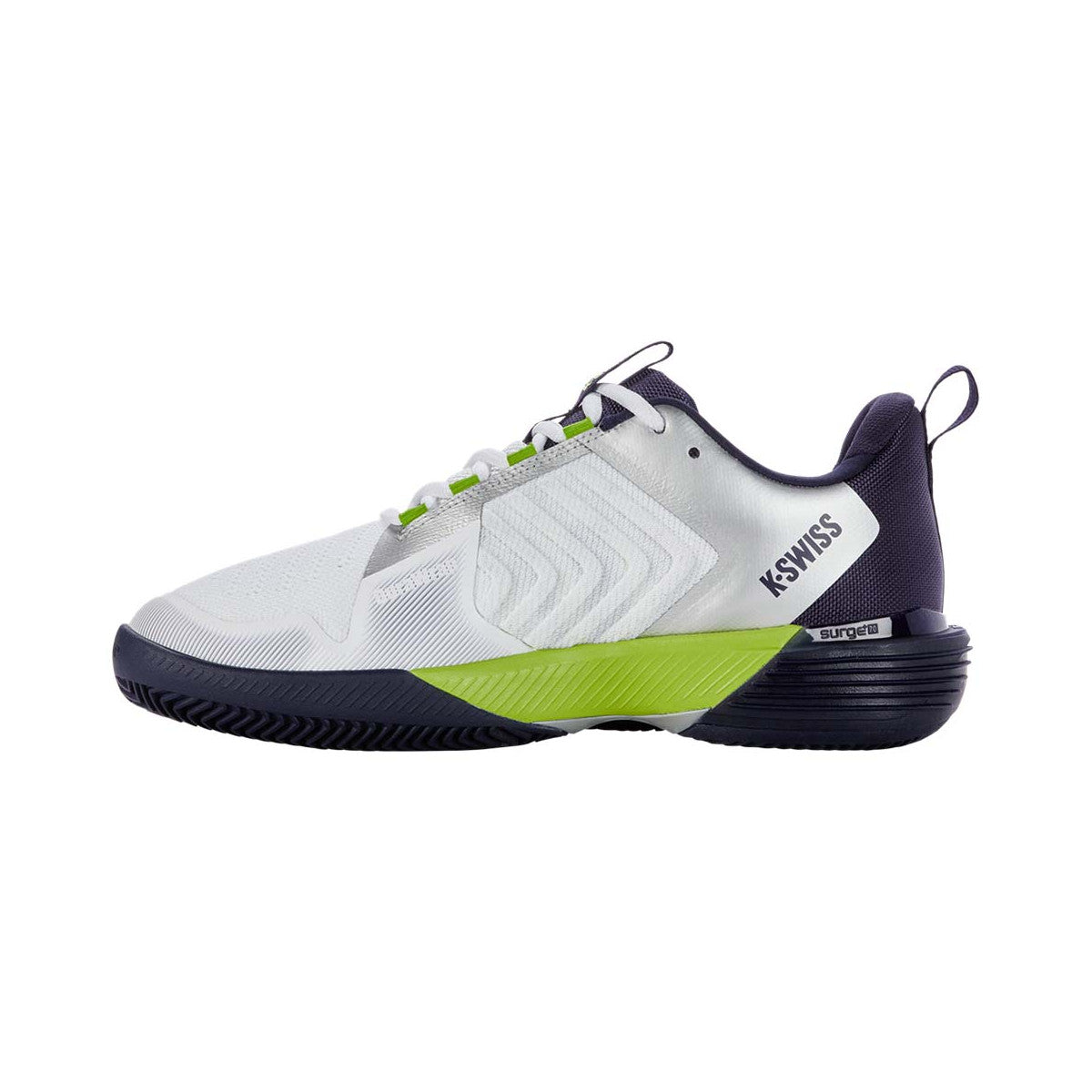 K-Swiss Ultrashot 3 HB White / Blue Grey Shoes – 2