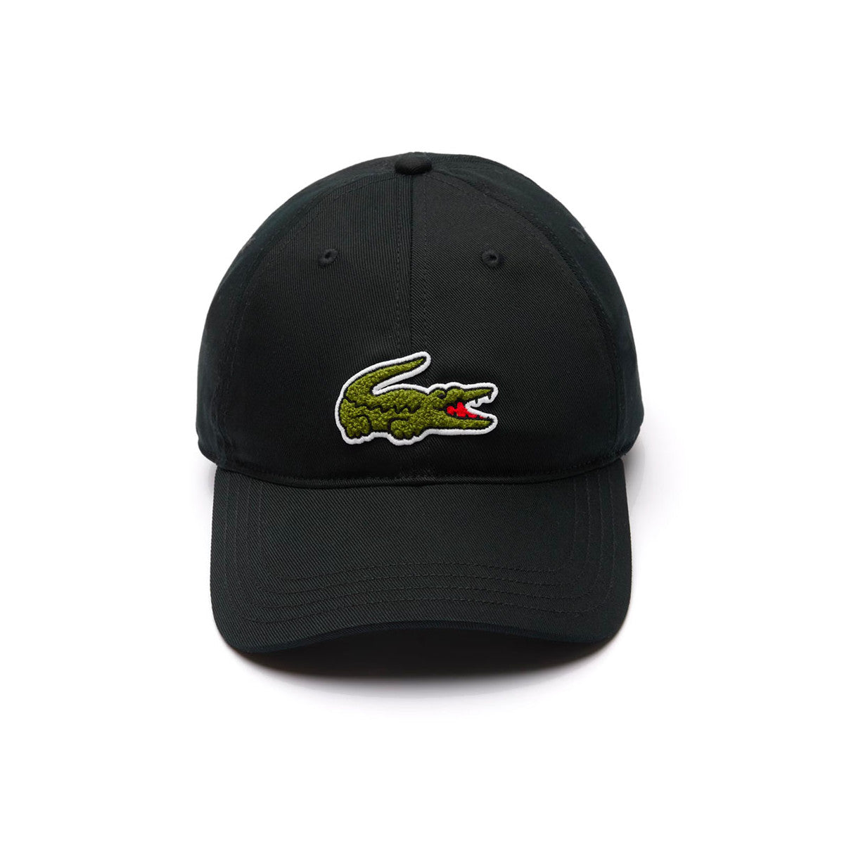 Lacoste Black Cotton Twill Cap – 3