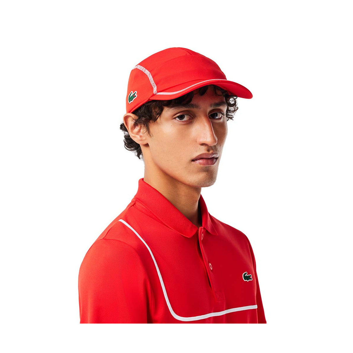 Lacoste Color-Block Cap Red – 4