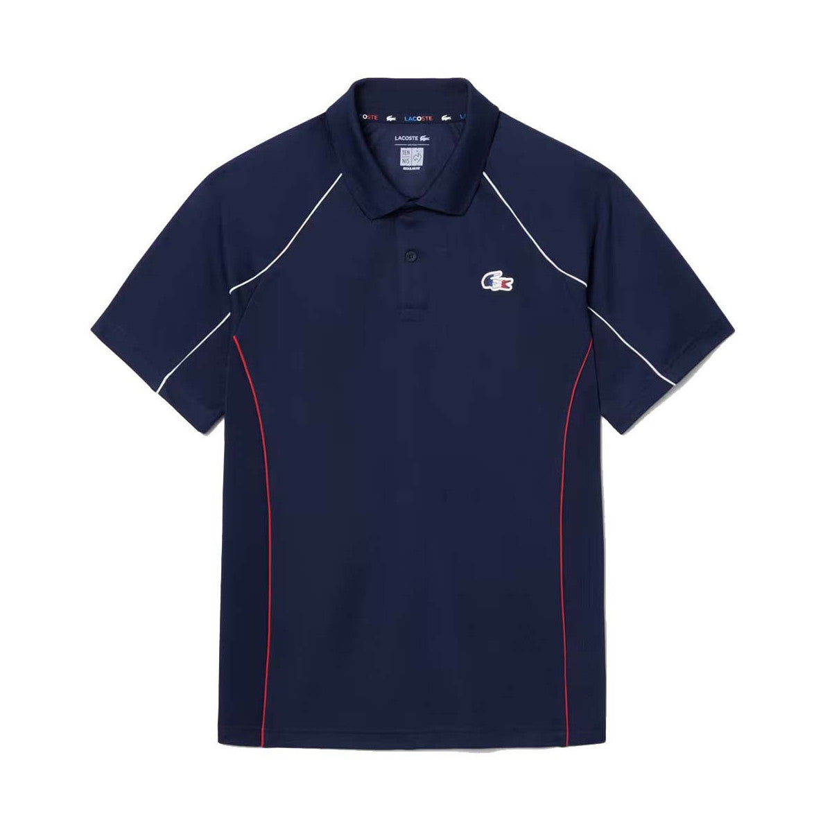 Lacoste French National Tennis Team Polo Navy Blue