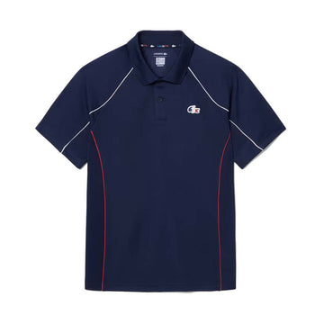 Lacoste French National Tennis Team Polo Navy Blue