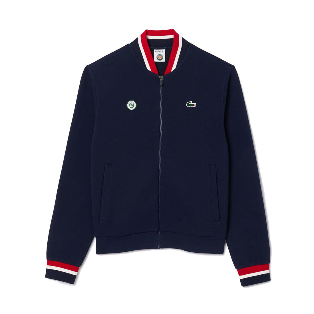 Lacoste Roland Garros Navy Blue Zip-Up Jacket
