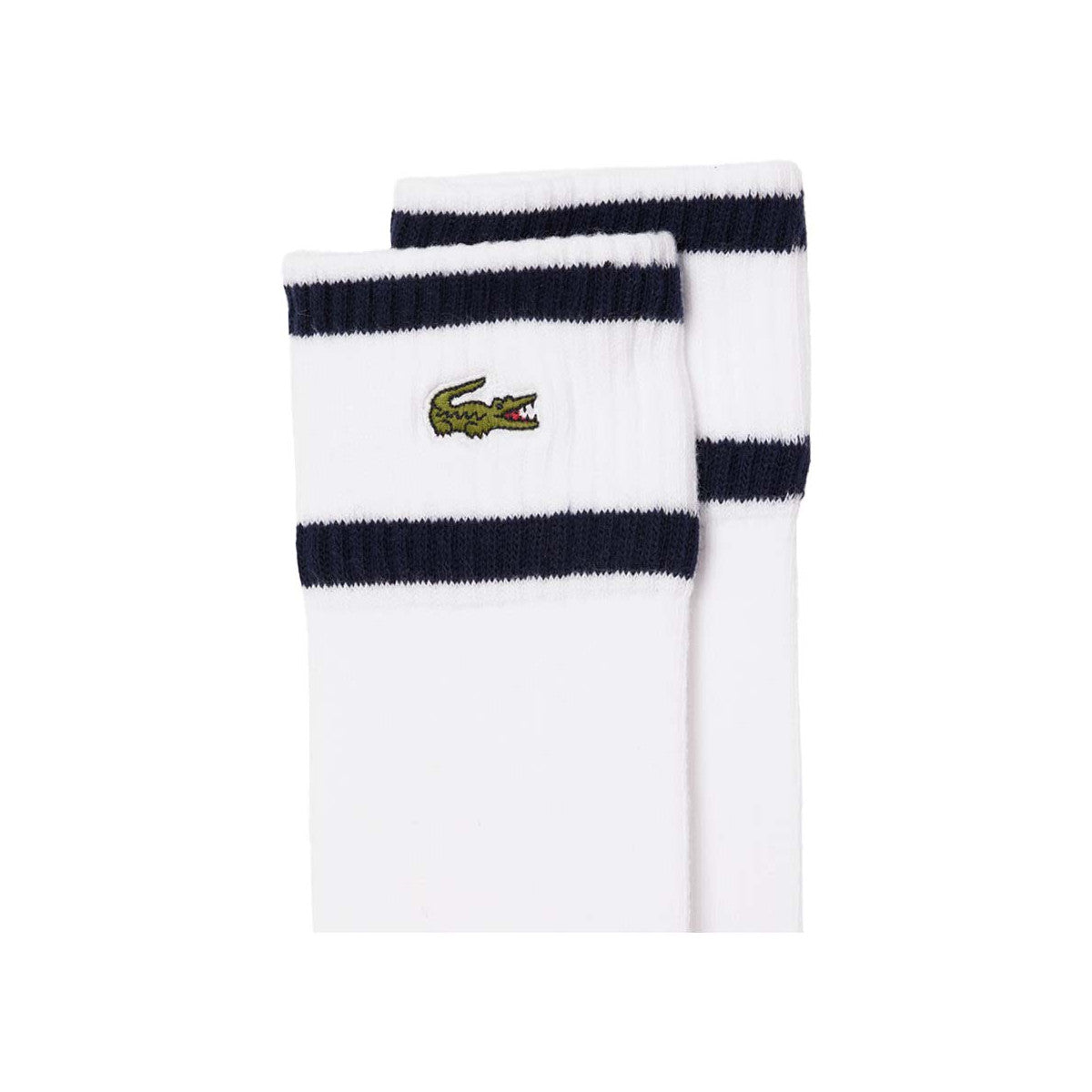 Lacoste Roland Garros Socks White / Navy Blue – 3
