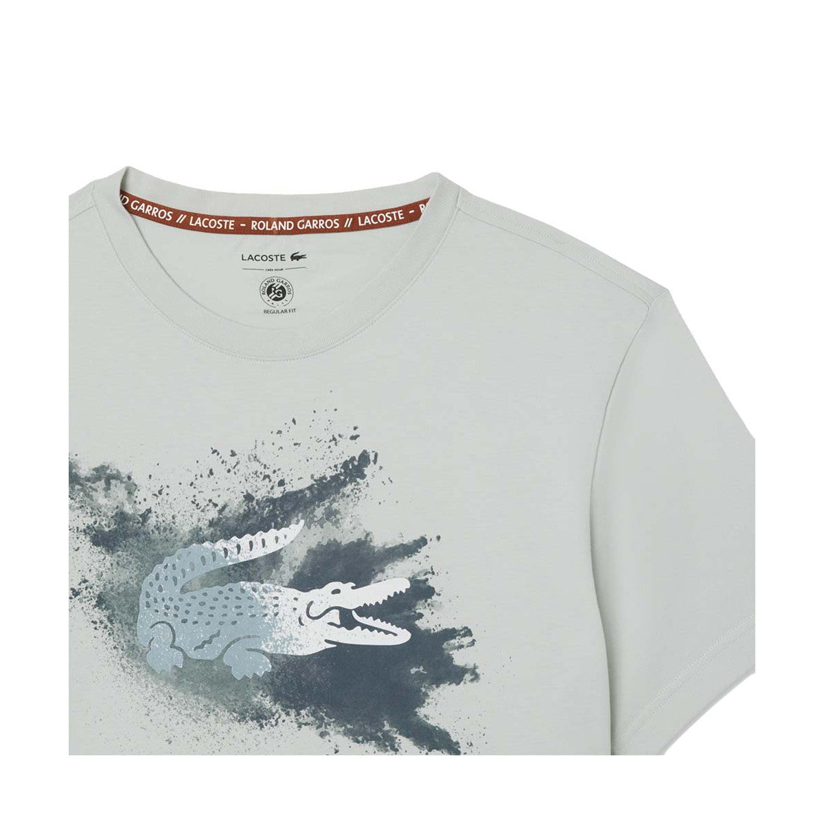 Lacoste Roland Garros Unisex Grey T-shirt – 2