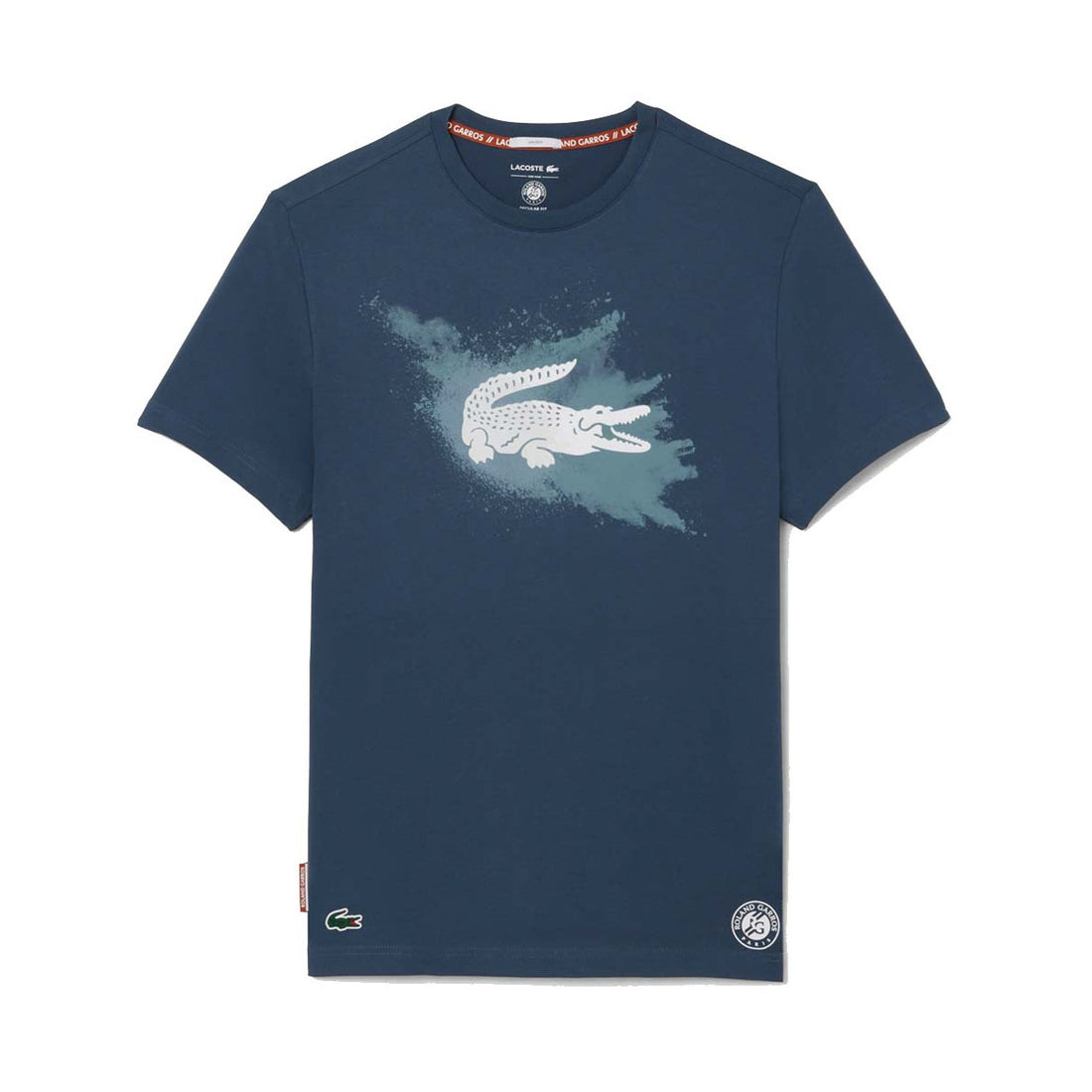 Lacoste Roland Garros Unisex Navy Blue T-shirt