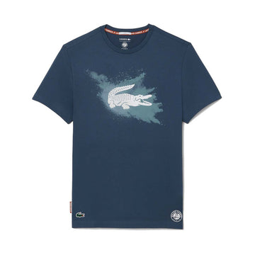 Lacoste Roland Garros Unisex Navy Blue T-shirt