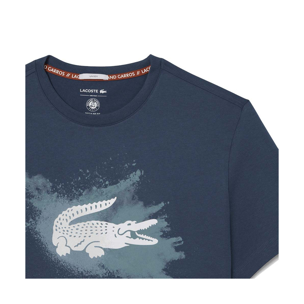 Lacoste Roland Garros Unisex Navy Blue T-shirt – 2