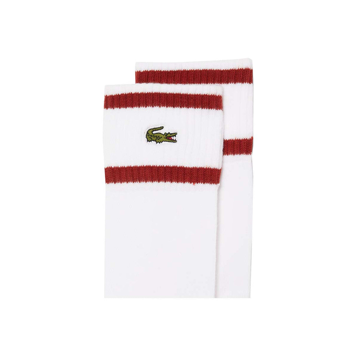 Lacoste Roland Garros White / Brown Socks – 3
