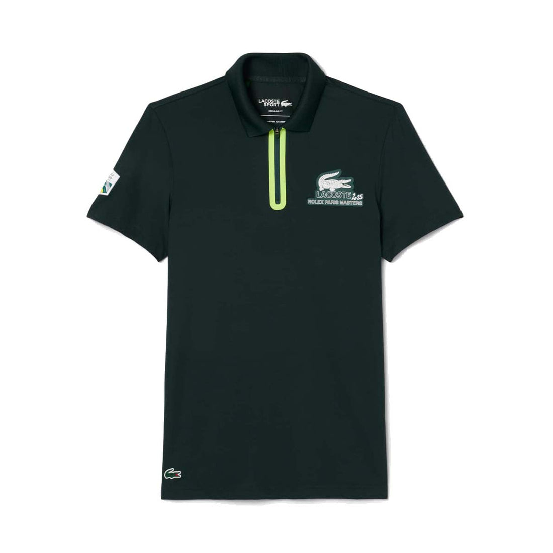 Lacoste Rolex Paris Masters Green Pick-Up Polo Shirt