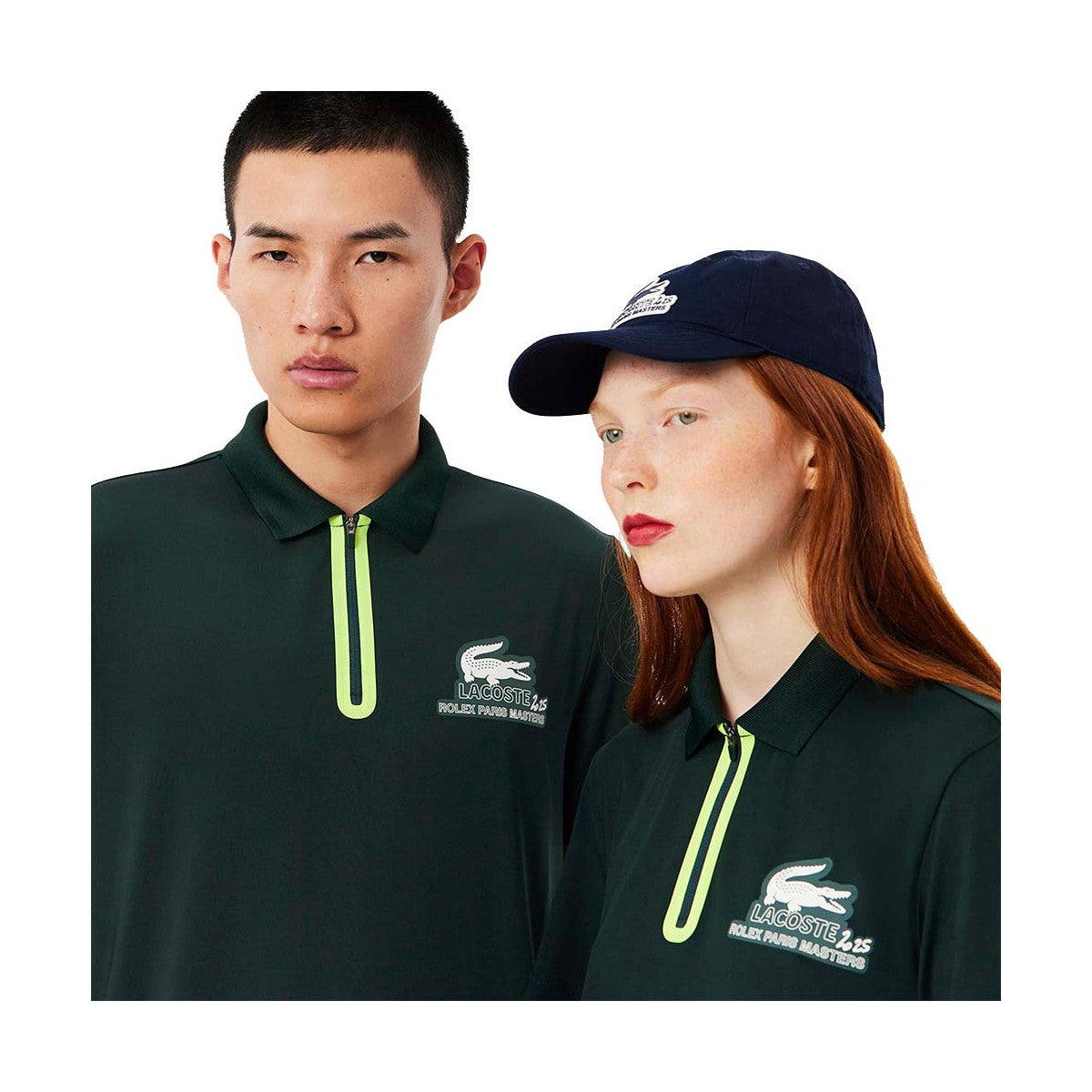 Lacoste Rolex Paris Masters Green Pick-Up Polo Shirt – 4