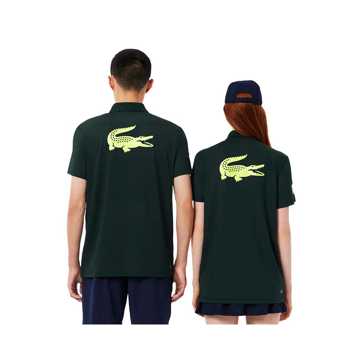 Lacoste Rolex Paris Masters Green Pick-Up Polo Shirt – 5
