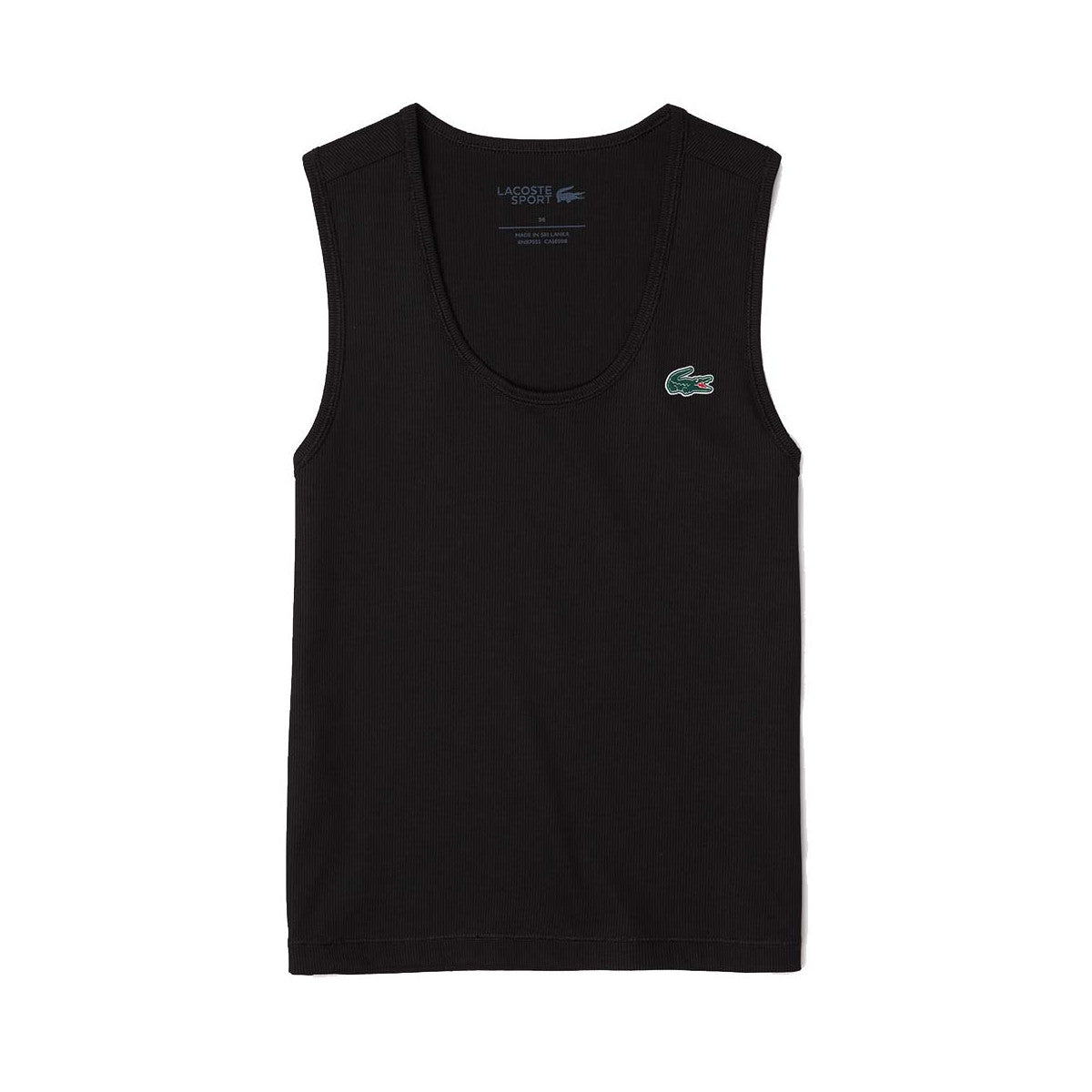 Lacoste Sport Black Woman Tanktop